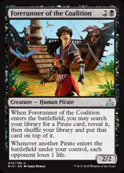 Forerunner of the Coalition - Medium Play MTG Rivals of Ixalan - Image 1