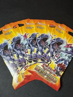 Yu-Gi-Oh Battles Of Legend Monster Mayhem Sleeved Booster Pack Lot Of 5 - Image 1