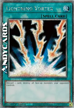 LIGHTNING VORTEX (Fulmine Boltex) • Segreta Platino • RA03 EN148 • 1Ed • Yugioh! - Image 1