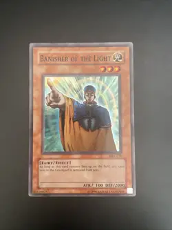 Yugioh Banisher of the Light MRL-078 Super Rare Unlimited Edition VLP - Image 1