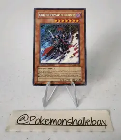 Gorz The Emissary Of Darkness DLG1-EN000*NM* Ltd Edition Secret Rare Yugioh Card - Image 1