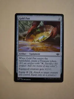 Gold Pan 242 MTG NM Outlaws of Thunder Junction (C) - Image 1