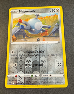 105/189 Magnemite : Reverse Holo - Pokemon Card SWSH-10 Astral Radiance Common - Image 1