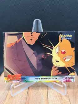 THE PROPOSITION #5 - BLACK LOGO - NON-HOLO - Mewtwo SB - TOPPS POKEMON CARD - Image 1