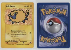 Mareep German Pokemon e-Card Series Expedition #119 2002 15fy - Image 3