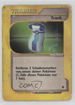 Potion German Pokemon e-Card Series Expedition #156 2002 15fy - Image 1