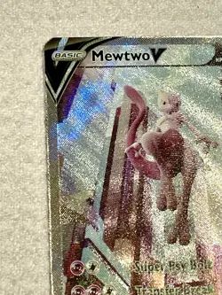 Mewtwo V 072/078 Pokemon Go Sword & Shield Alternate Holo Rare Card **READ** - Image 5