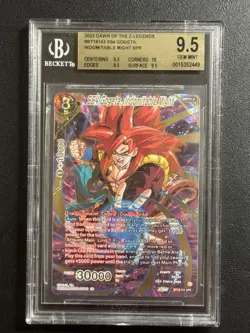 BGS9.5 Gogeta SS4 BT18-143 Dragon Ball Card Game - Image 1