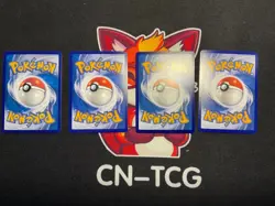 Pokemon TCG Eevee Gem Pack 2 Full Art 4-Card set-LP-Factory Print Lines Only - Image 2