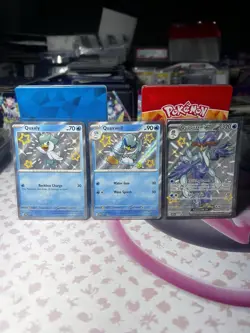 Pokemon TCG 3 Card Lot - Quaxly | Quaxwell | Quaquaval EX - Shiny Promos - Image 3
