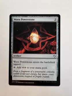 Worn Powerstone - MTG Commander 2017 - NM - Image 1