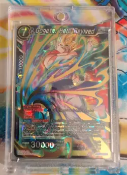 Gogeta Hero Revived BT5-038 SR Super Rare Dragon Ball Super Masters Card Game - Image 1