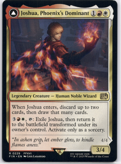 Joshua, Phoenix's Dominant (Final Fantasy) [FIN] (MTG) Magic 229 - Image 1