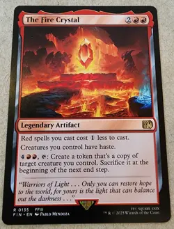The Fire Crystal - #135 Regular - Final Fantasy - Mtg - Image 1