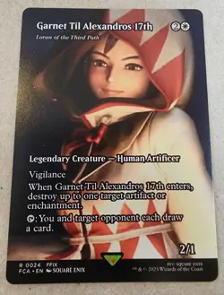 Garnet Til Alexandros 17th - #24 Regular (Showcase) Final Fantasy - Mtg - Image 1