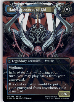 Emet-Selch, Unsundered (Borderless - Foil) (Final Fantasy) [FIN] (MTG) Magic 394 - Image 2