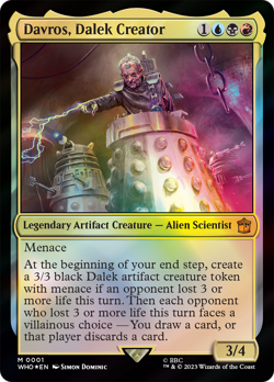 Davros, Dalek Creator [Doctor Who] Magic MTG - Image 1
