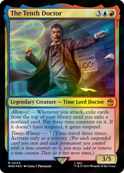 The Tenth Doctor [Doctor Who] Magic MTG - Image 1