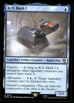 1x K-9, Mark I - Universes Beyond: Doctor Who - NM - MTG - Image 1