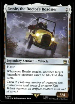 1x Bessie, the Doctor's Roadster - Universes Beyond: Doctor Who - NM - MTG - Image 1