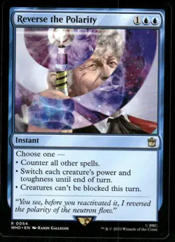 1x Reverse the Polarity - Universes Beyond: Doctor Who - NM - MTG - Image 1