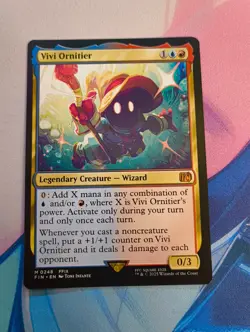 MTG Vivi Ornitier Final Fantasy Card Regular Non Foil - Image 1
