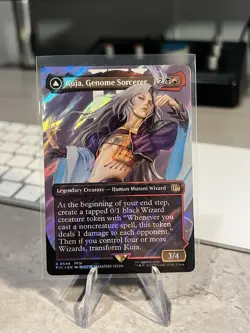 Kuja, Genome Sorcerer - Borderless Surge Foil - #544 - Final Fantasy - MTG - NM - Image 1