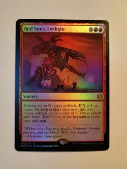 Red Sun's Twilight Foil 145/271 Mtg Magic The Gathering Rare ONE NM - Image 1