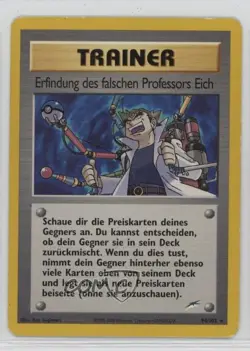 Imposter Professor Oak's Invention German Pokemon Neo Destiny #94 2002 15fy - Image 1