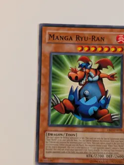Yugioh TCG -1x Manga Ryu Ran - DB1-EN038 - Unlimited Edition - NM/LP Common 2004 - Image 3