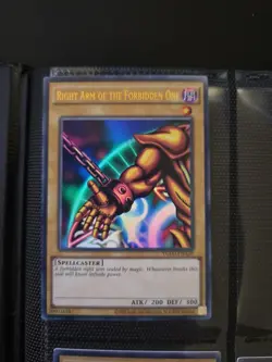Yugioh - Right Arm of the Forbidden One *Ultra Rare* YGLD-ENA20 (NM/M) - Image 1