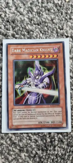 Dark Magician Knight - Yugioh TCC - Secret Rare - LP - Free UK P&P - Image 2