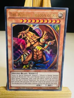 The Winged Dragon of Ra [NM] LDK2-ENS03 Ultra Rare 1996 Limited Edition Yugioh - Image 1
