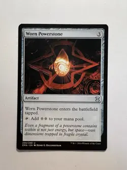 Worn Powerstone - MTG Eternal Masters - NM - Image 1