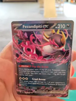 Fezandipiti EX Shrouded Fable Holo Double Rare Pokemon TCG Card 038/064 - Image 1