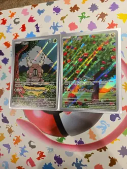 Pokemon Twilight Masquerade Illustration Rare 2 Card Lot Pack Fresh - Image 2