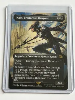 Kain Traitorous Dragoon 316 MTG Final Fantasy 2025 Mint - 9.0 + Non Foil Rare - Image 1