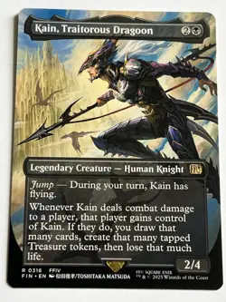 Kain Traitorous Dragoon 316 MTG Final Fantasy 2025 Mint - 9.0 + Non Foil Rare - Image 4
