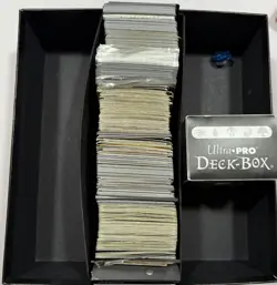 Magic the Gathering Cards Bulk Approximately 500 cards some in sleeves - Image 1