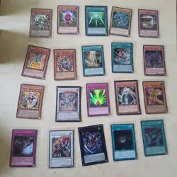 20 vintage yugioh holo Ultra Rare cards - Image 1