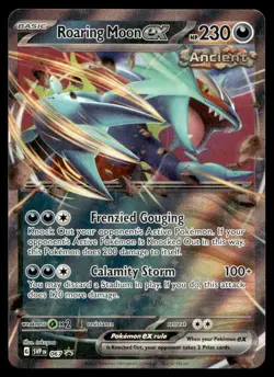 Pokemon TCG SV: Scarlet & Violet Promo Cards #067 Roaring Moon ex NM - Image 1