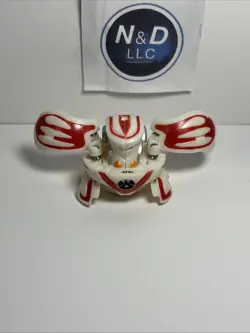 Bakugan Monarus White Pearl Pyrus B2 470G W/Card RARE - Image 2