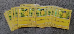POKEMON GO TCG CARD #28/78 PIKACHU WITH HAT 2022 - Image 1