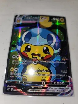 Pokemon Sobble Pikachu Cosplay Card Mint - Image 1