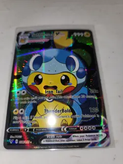 Pokemon Sobble Pikachu Cosplay Card Mint - Image 1