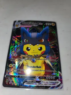 Pokemon Lucano Pikachu Cosplay Card Mint - Image 1