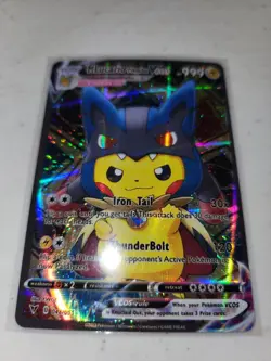 Pokemon Lucano Pikachu Cosplay Card Mint - Image 1