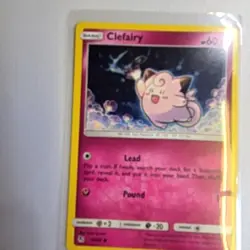 Pokemon TCG Clefairy 35/68 Basic Card - Lead Pound Attack 60 HP - Image 3