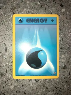Pokemon TCG Cards 1st Edition Water Energy 111/111 Neo Genesis NM - Image 3