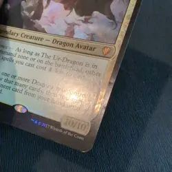 The Ur-Dragon Commander 2017 Foil Oversized Card MP Moderately Played MTG - Image 3